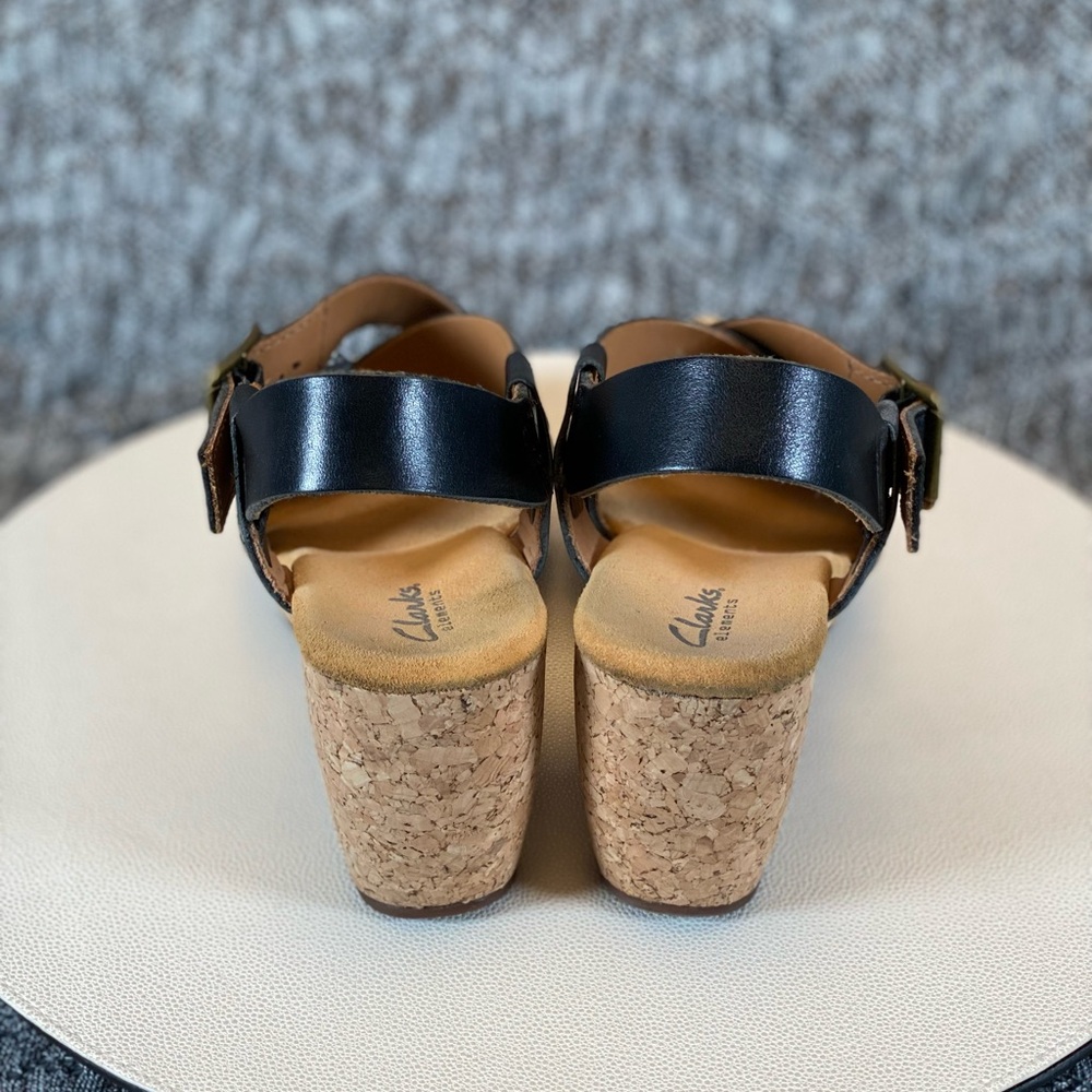 Clarks Elements Wedge Platform Sandal Women's 9 M - image 5